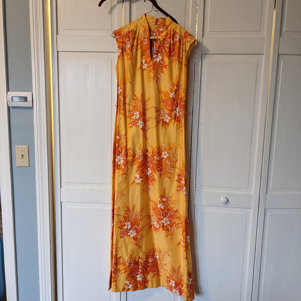 Floral maxi dress